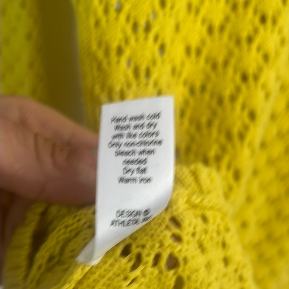Athleta Crochet Hooded Sweater - Picture 8 of 8